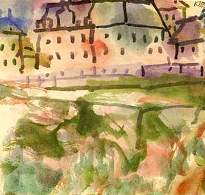 Houses near the Gravel Pit Paul Klee